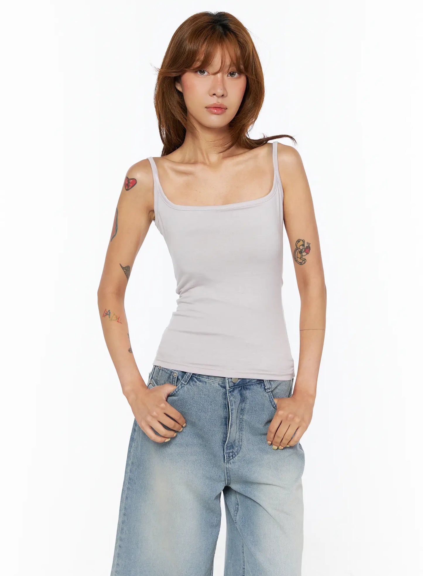 Basic U-Neck Cami Top CU518