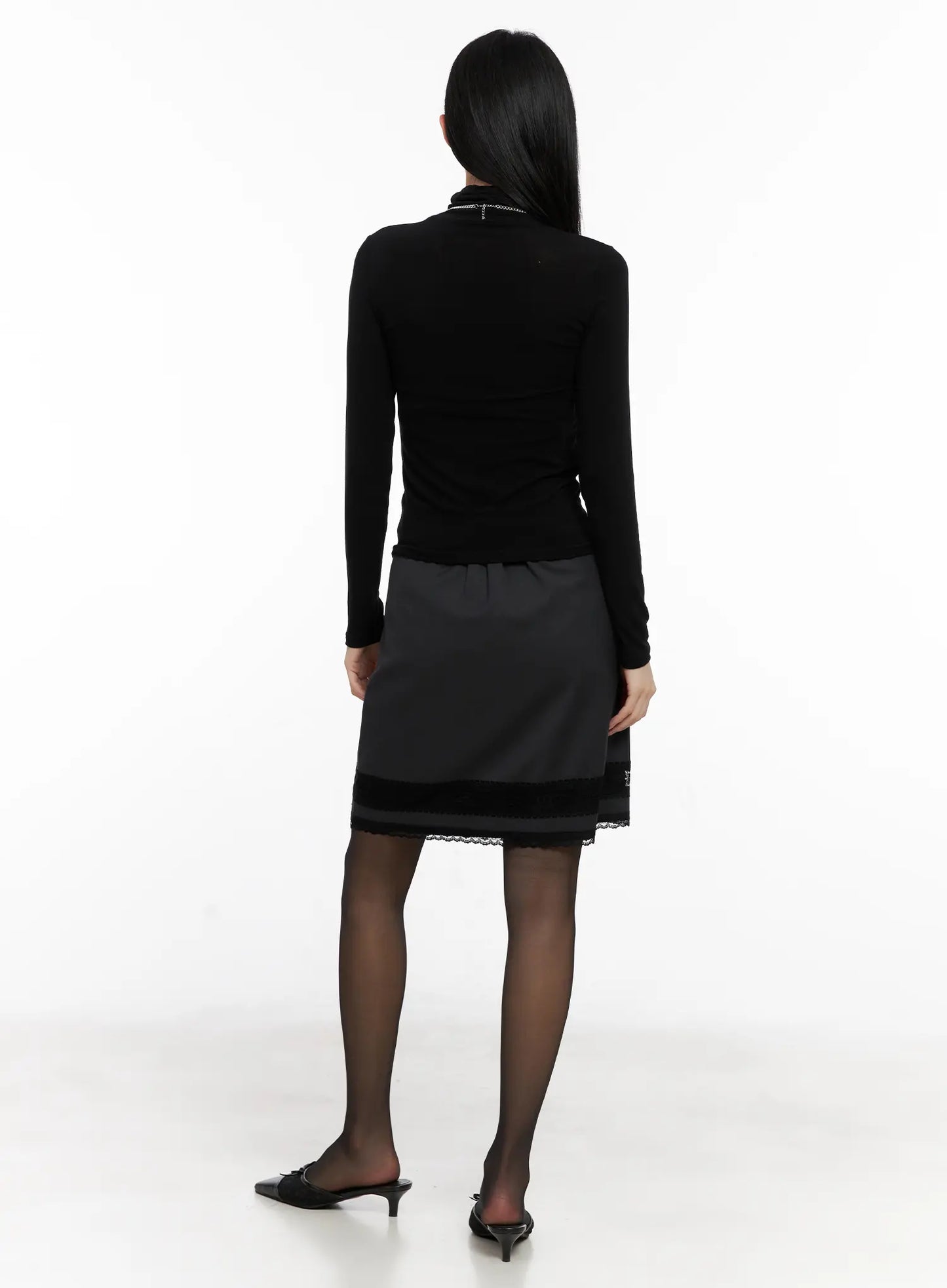 Basic Slim Fit Long Sleeve Turtleneck CG526