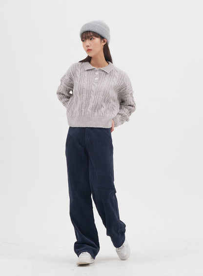 Cable Sweater