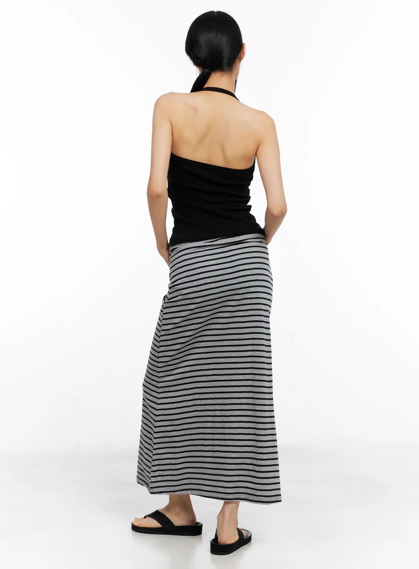 Buttoned Halter Tank CL530