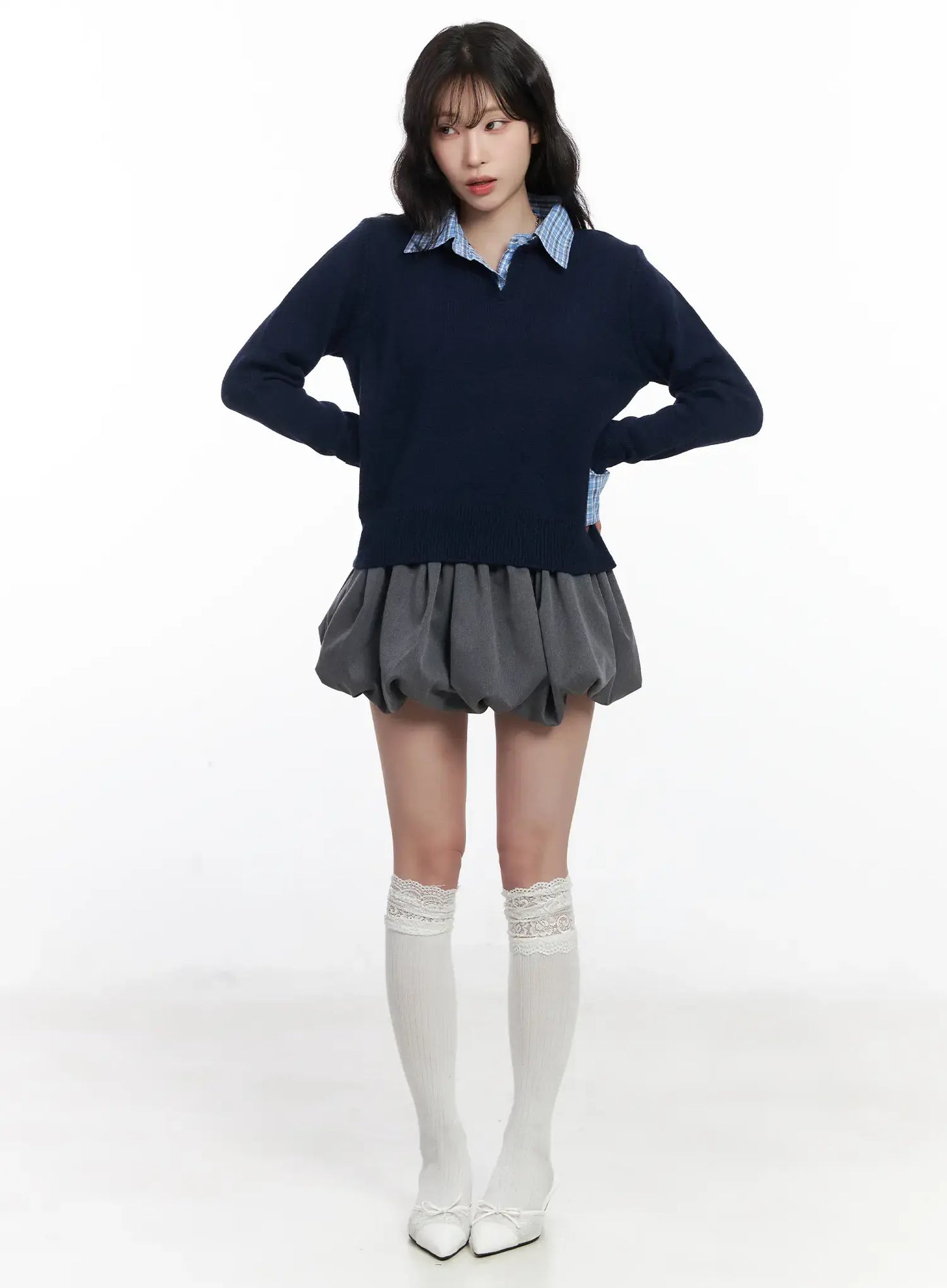 Bubble Mini Skirt CJ527