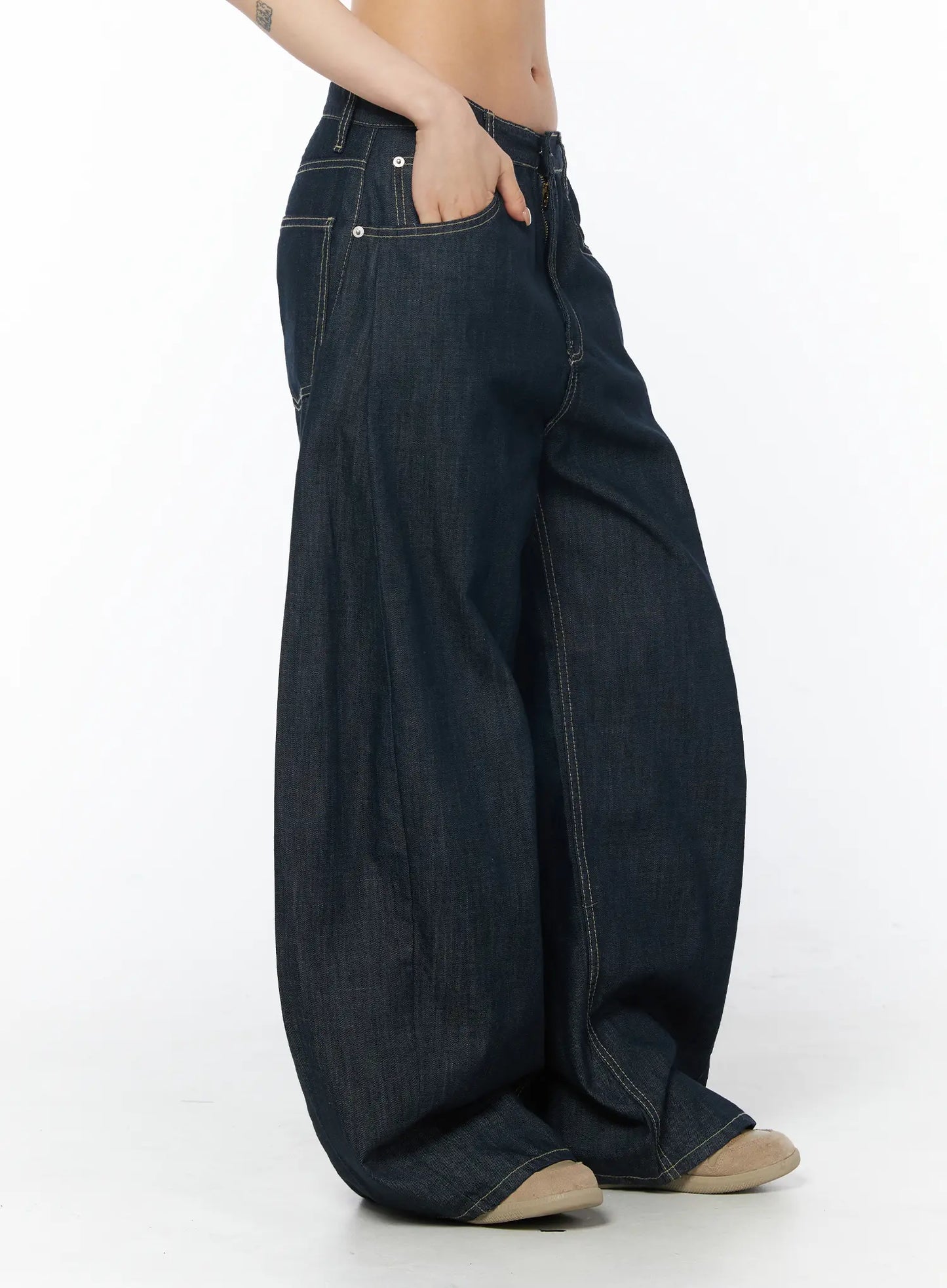 Campbell Wide Leg Jeans CY528
