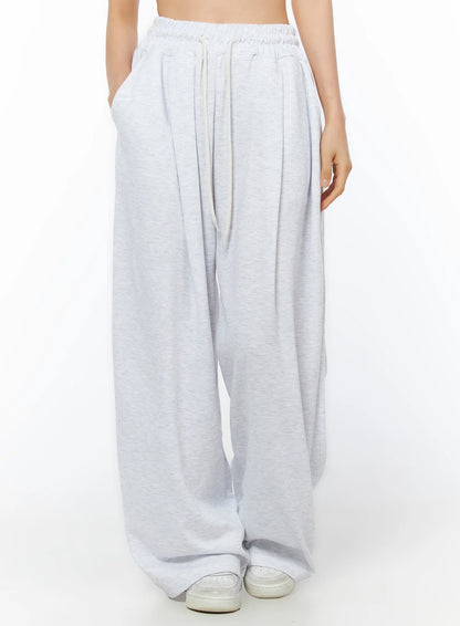 Basic Wide Leg Sweatpants IU519