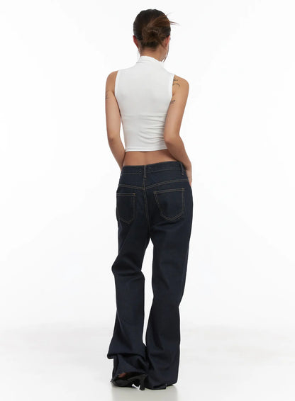 Bunn Non-Fade Eyelet Bootcut Jeans CJ512