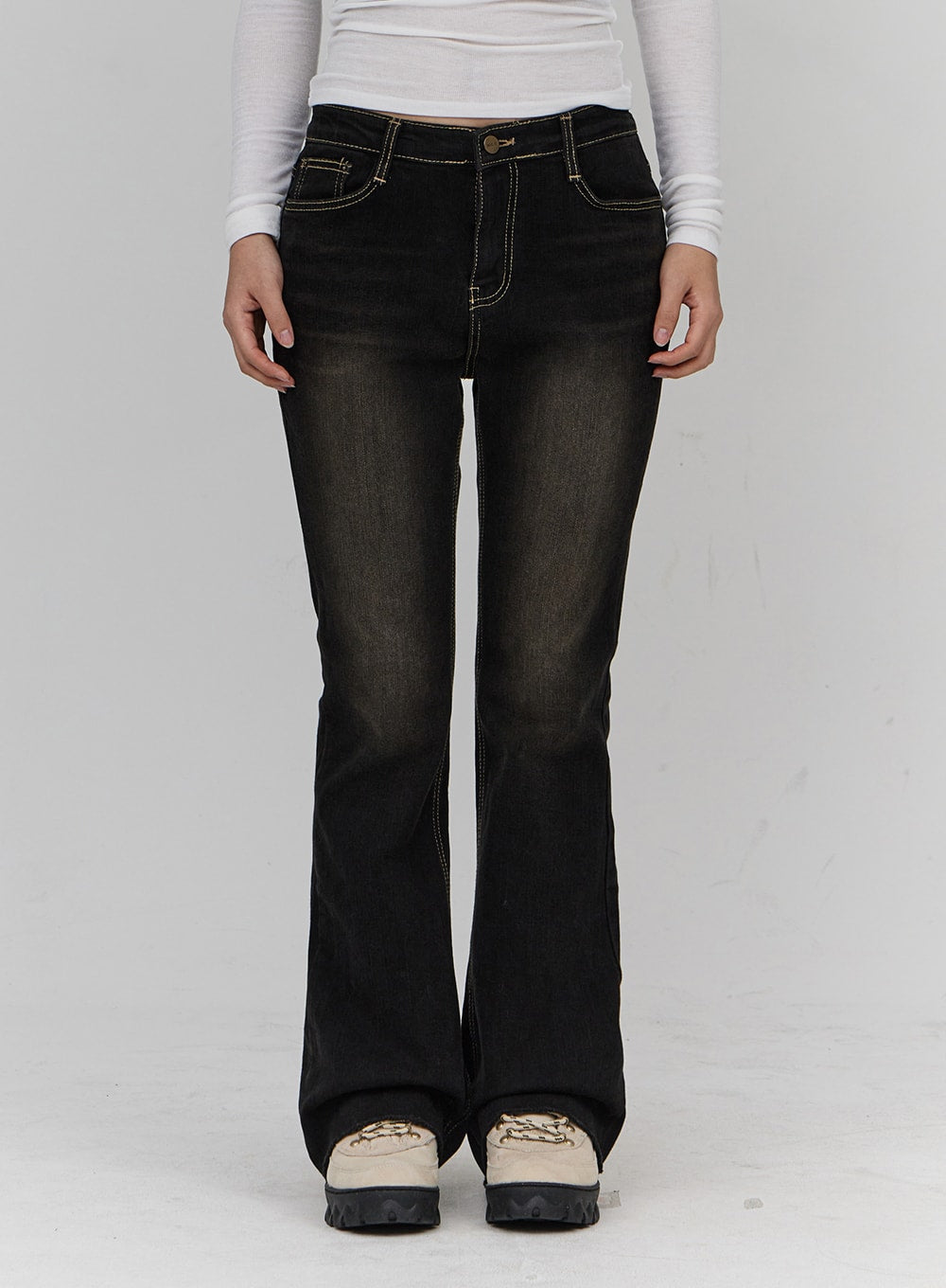 Bootcut Denim Pants CN18