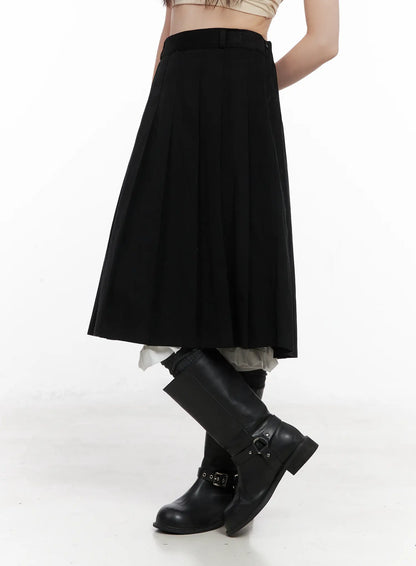 Classic Pleated Mini Skirt CN511