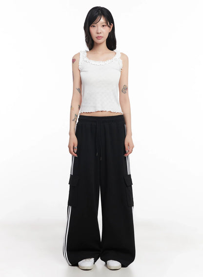 Classic Striped Sweatpant Joggers IC503