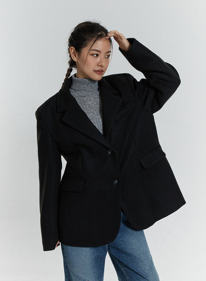 Button Coat Jacket CN24