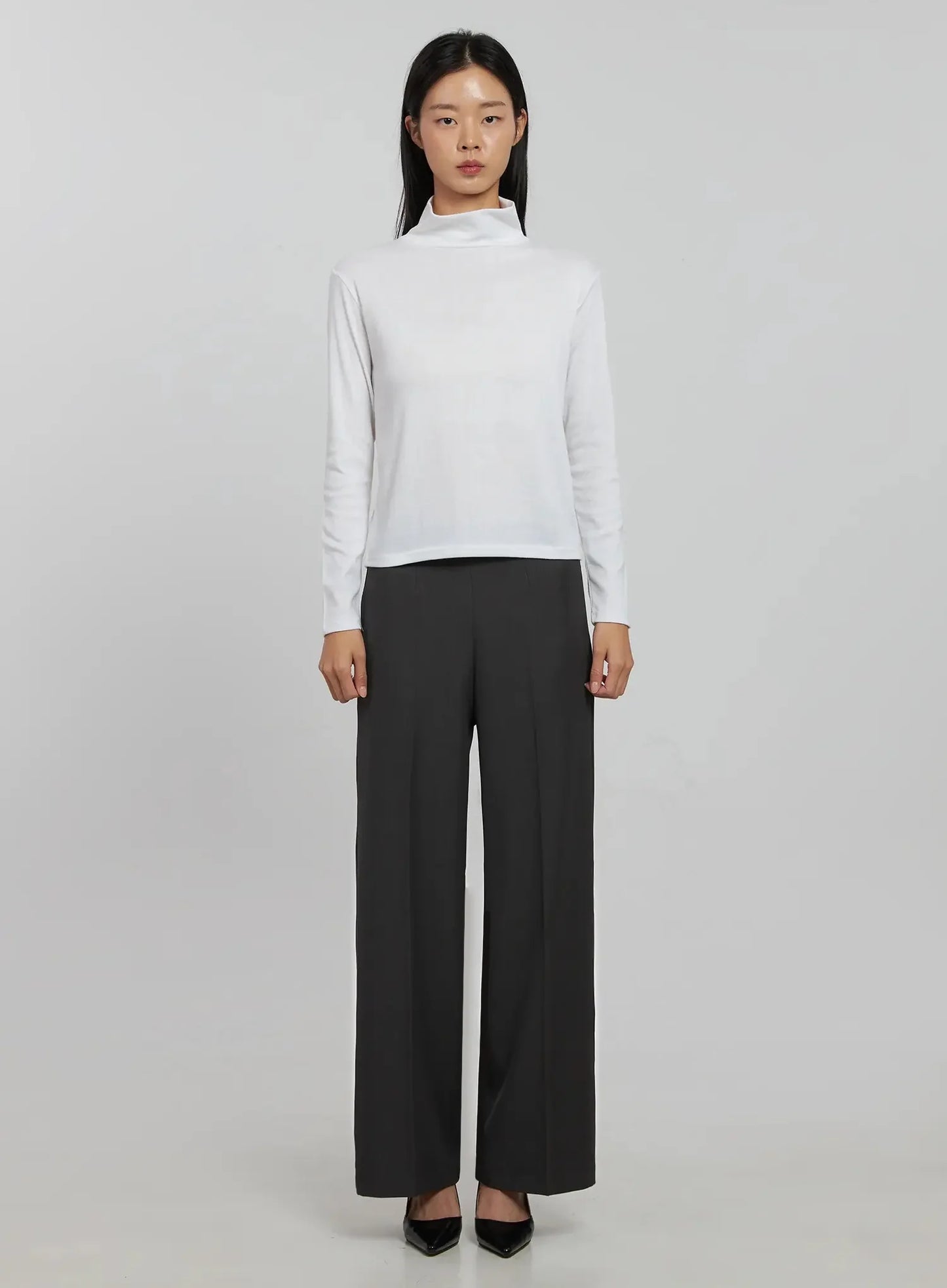 Basic Turtleneck Top IJ508