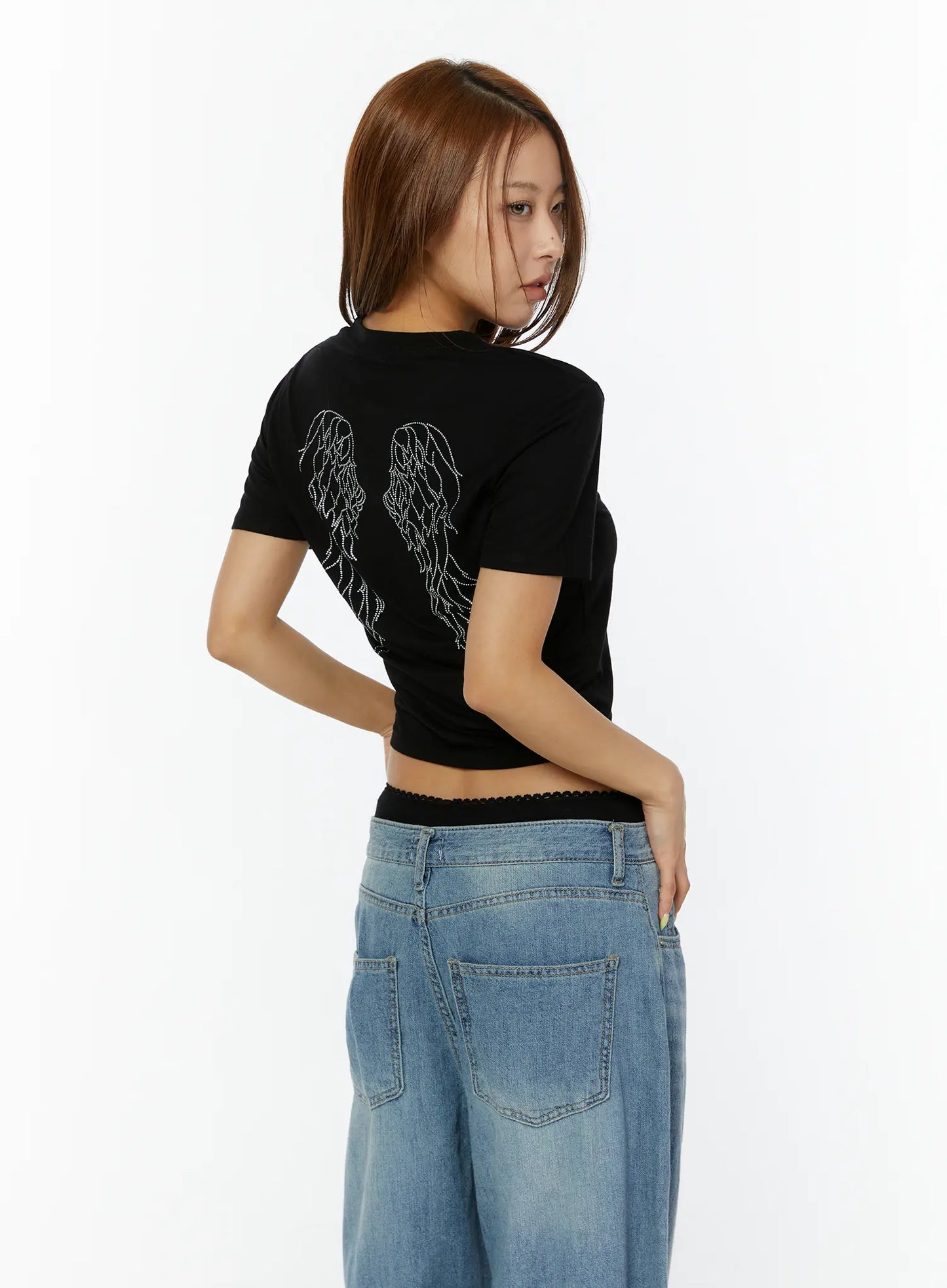 Angel Wing Graphic T-Shirt CY521