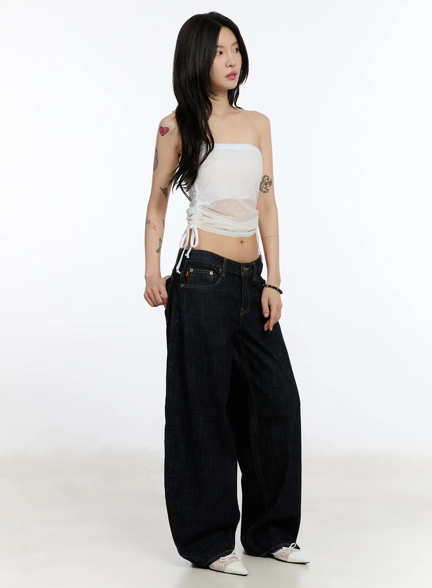Aleia Dark Washed Jeans CA506