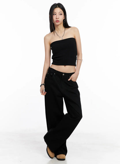 Basic Ribbed Tube Top CC1109