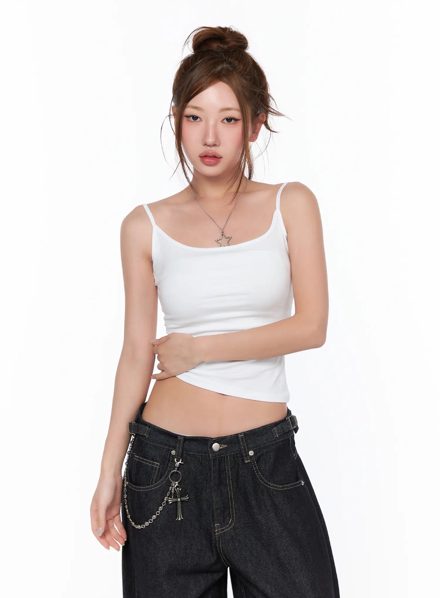 Basic Sleeveless Tank Top CA515