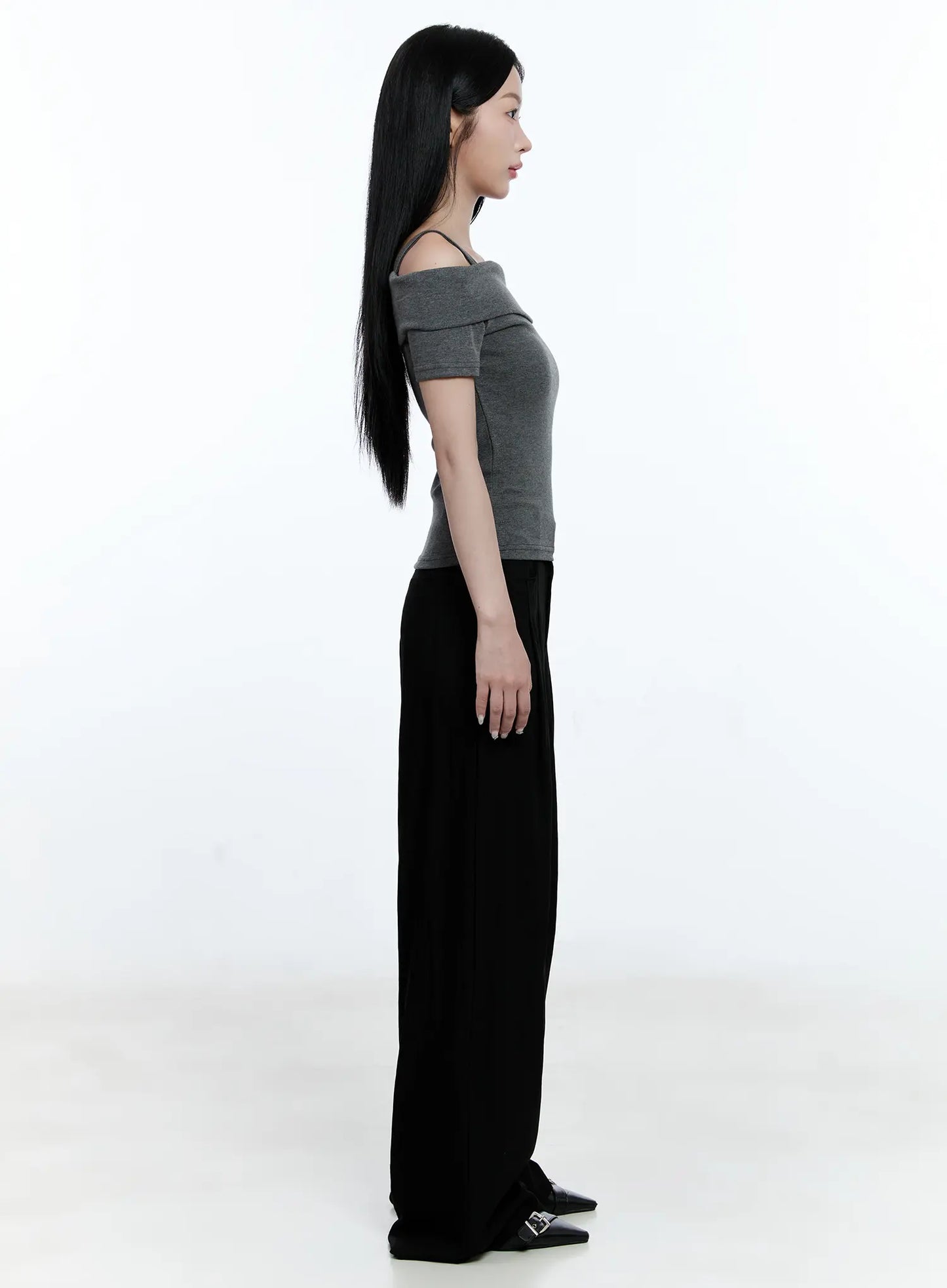 Asymmetrical One-Shoulder Top CG512
