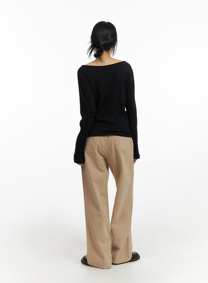 Basic Round Neck Long Sleeve IM414