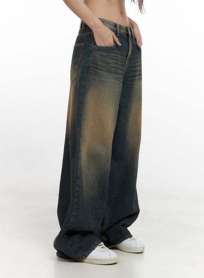 Bryana Cotton Comfort Wide Leg Jeans CN419