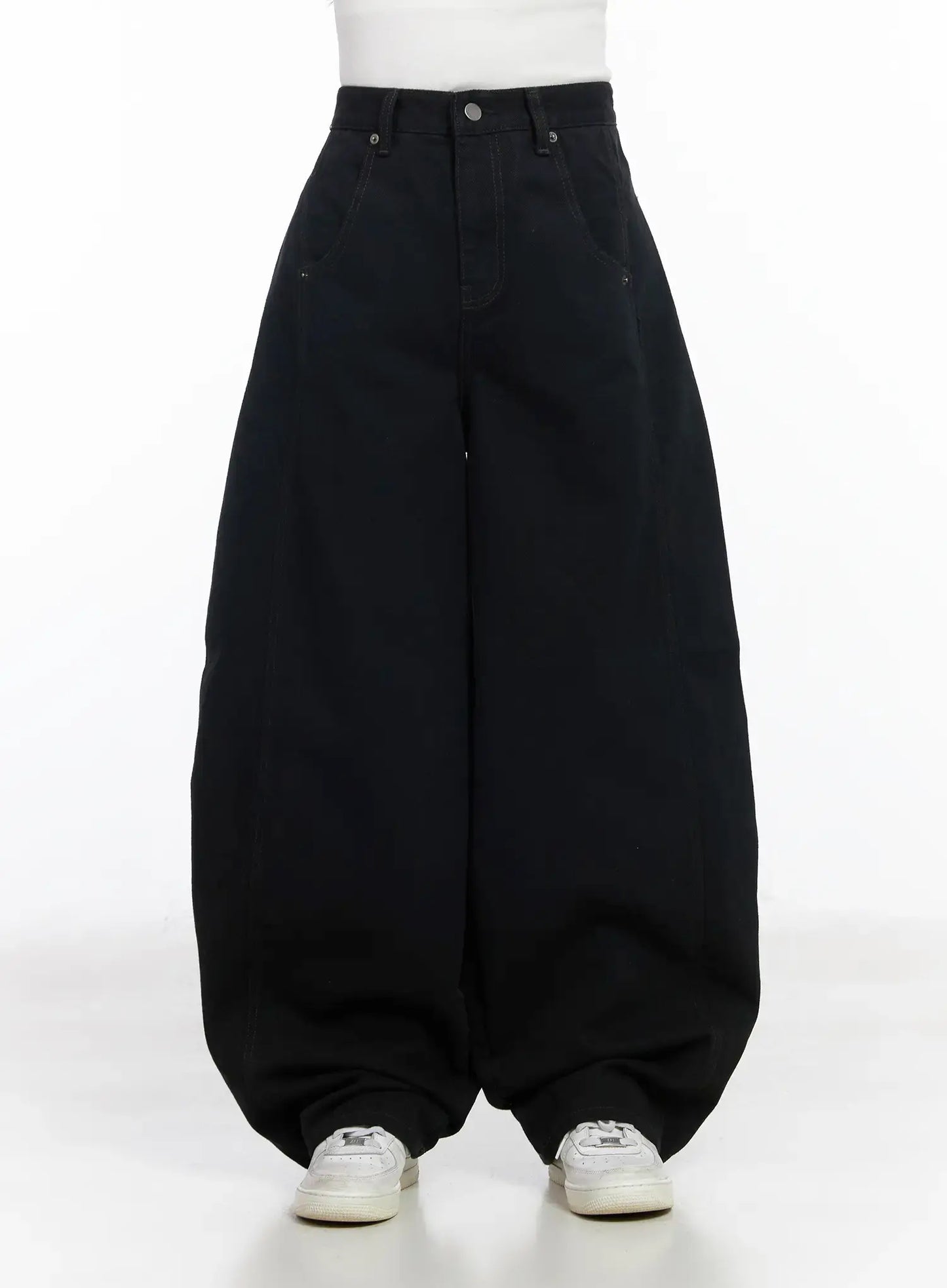 Angel Wing Wide-Leg Trousers CM526