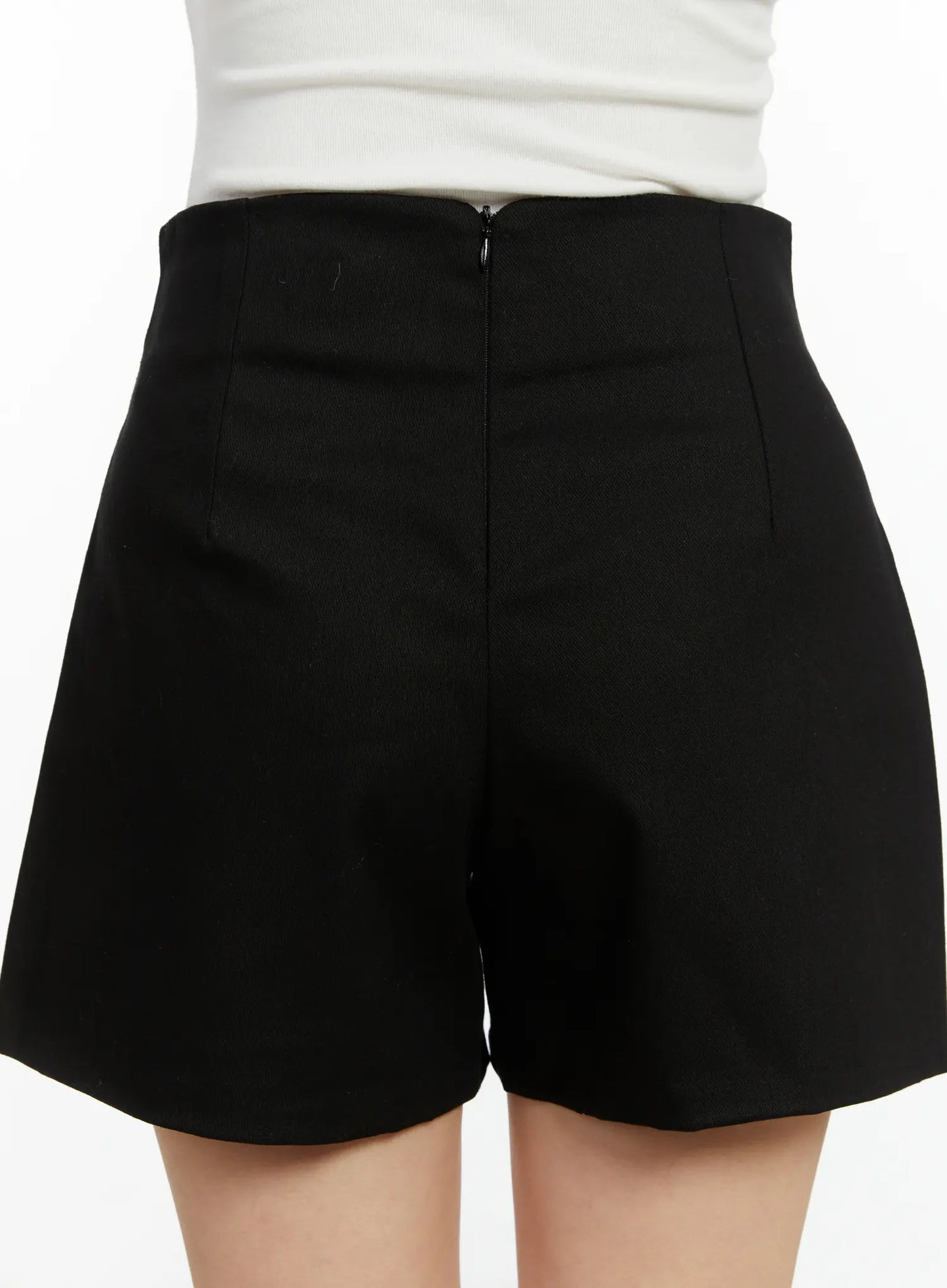 Classic High-Waist Cotton Short F502