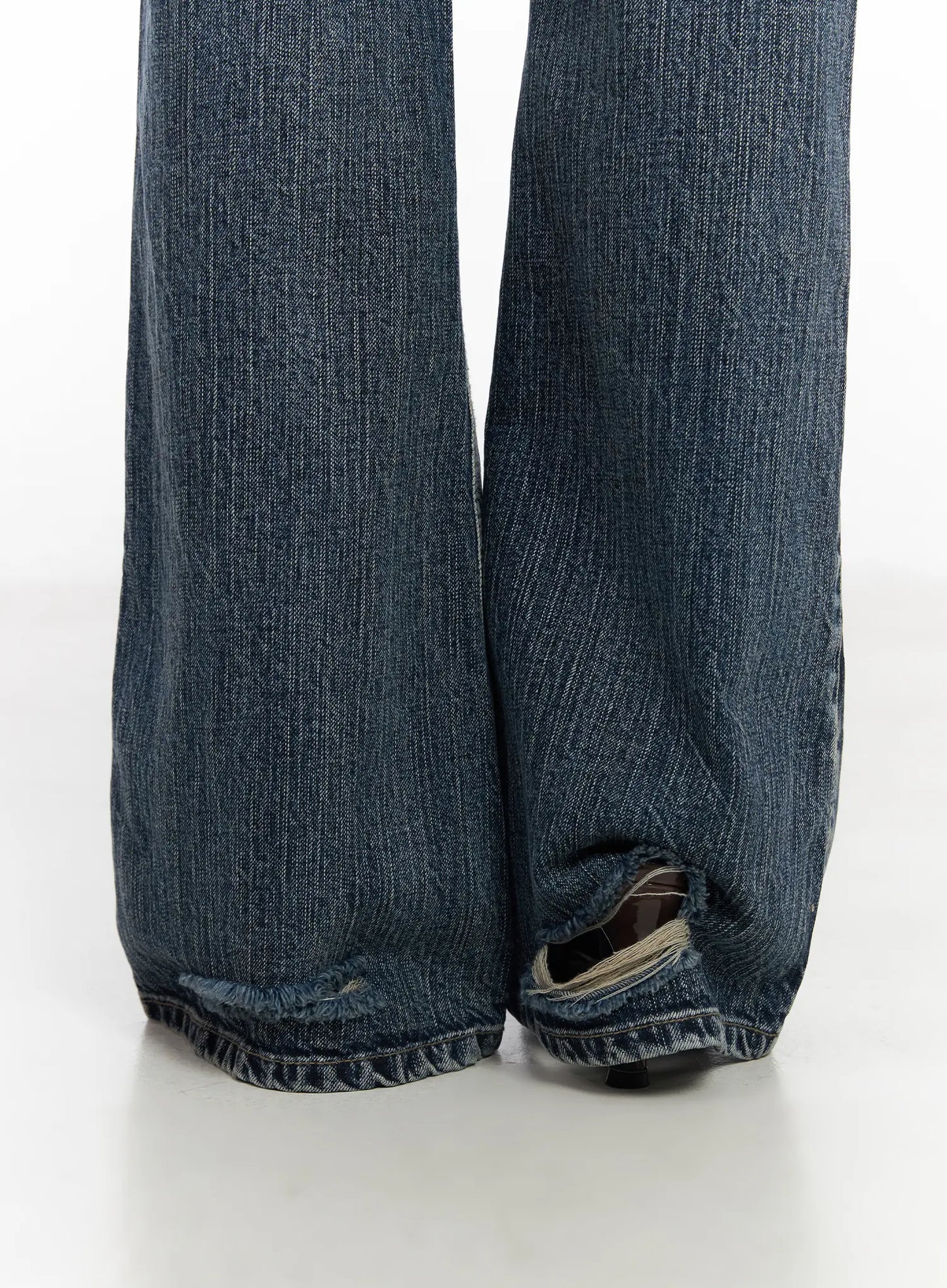 Carey Vintage Washed Bootcut Flared Jeans CM526