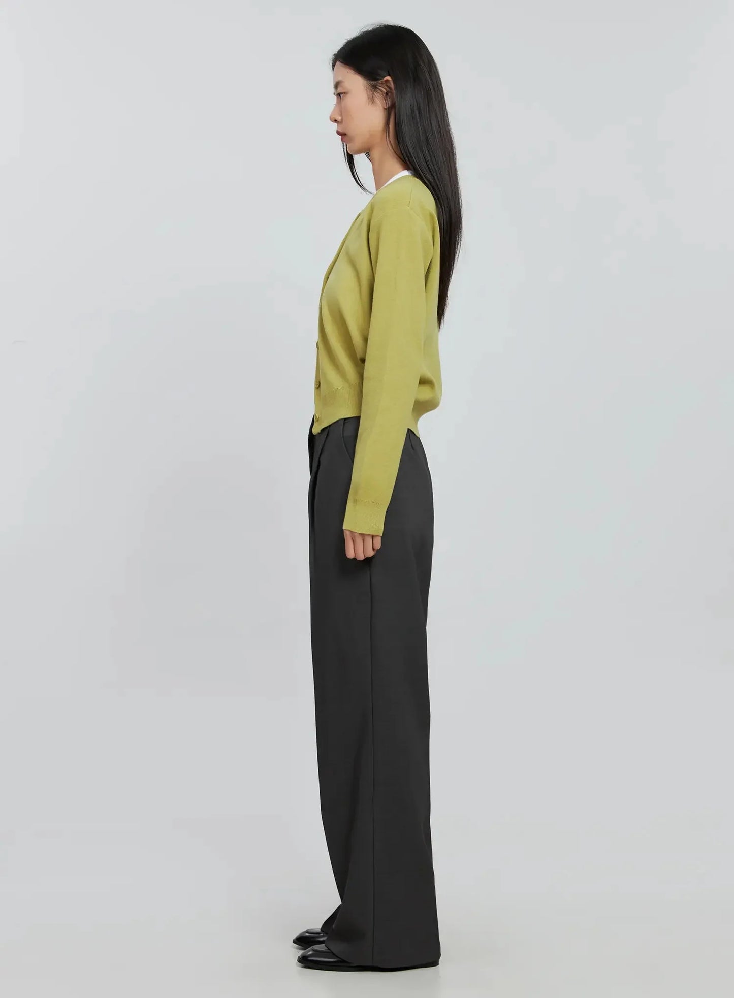 Casual Button-Up Cardigan IN507