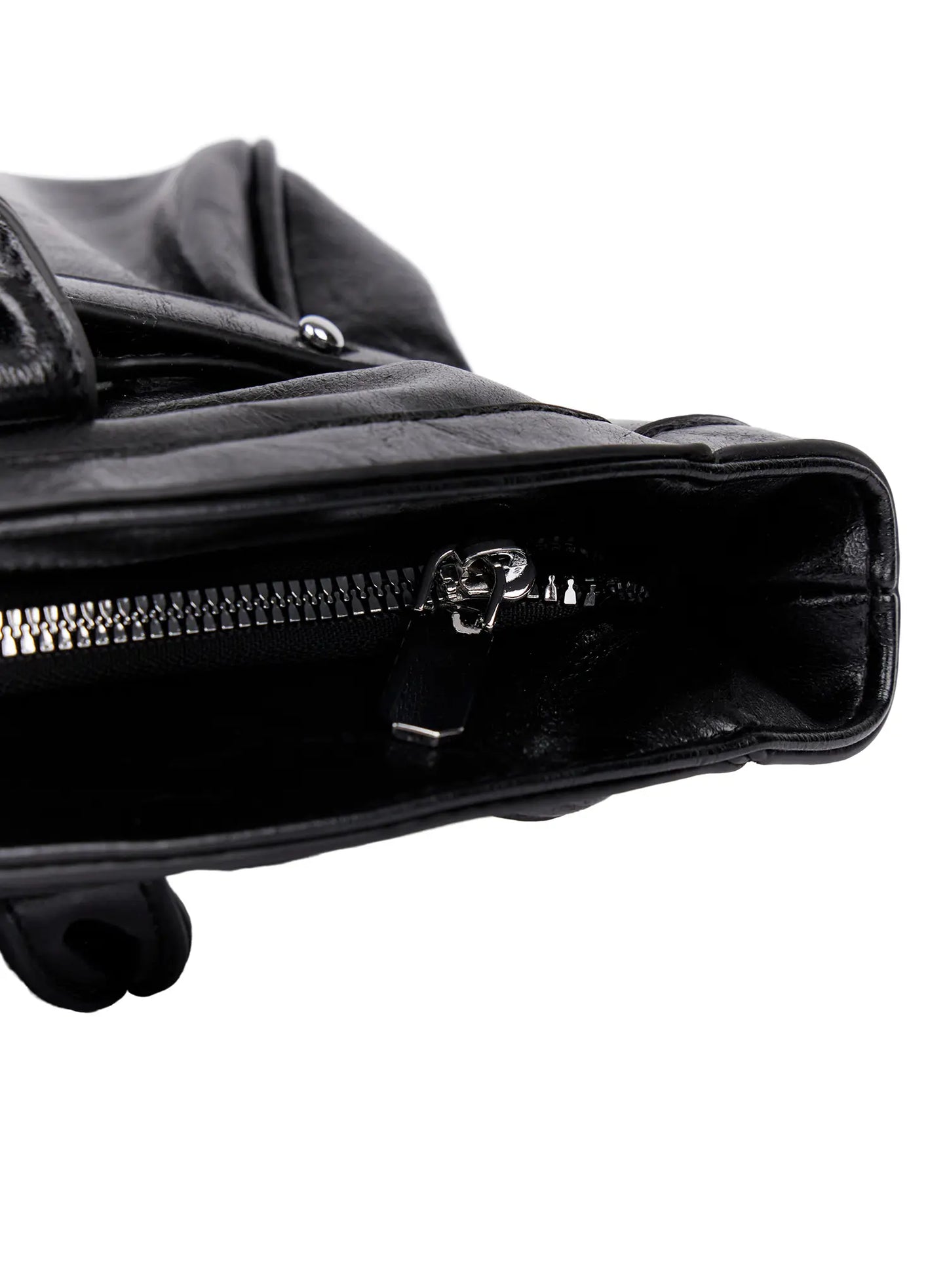 Buckle Accent Faux Leather Shoulder Bag CM526
