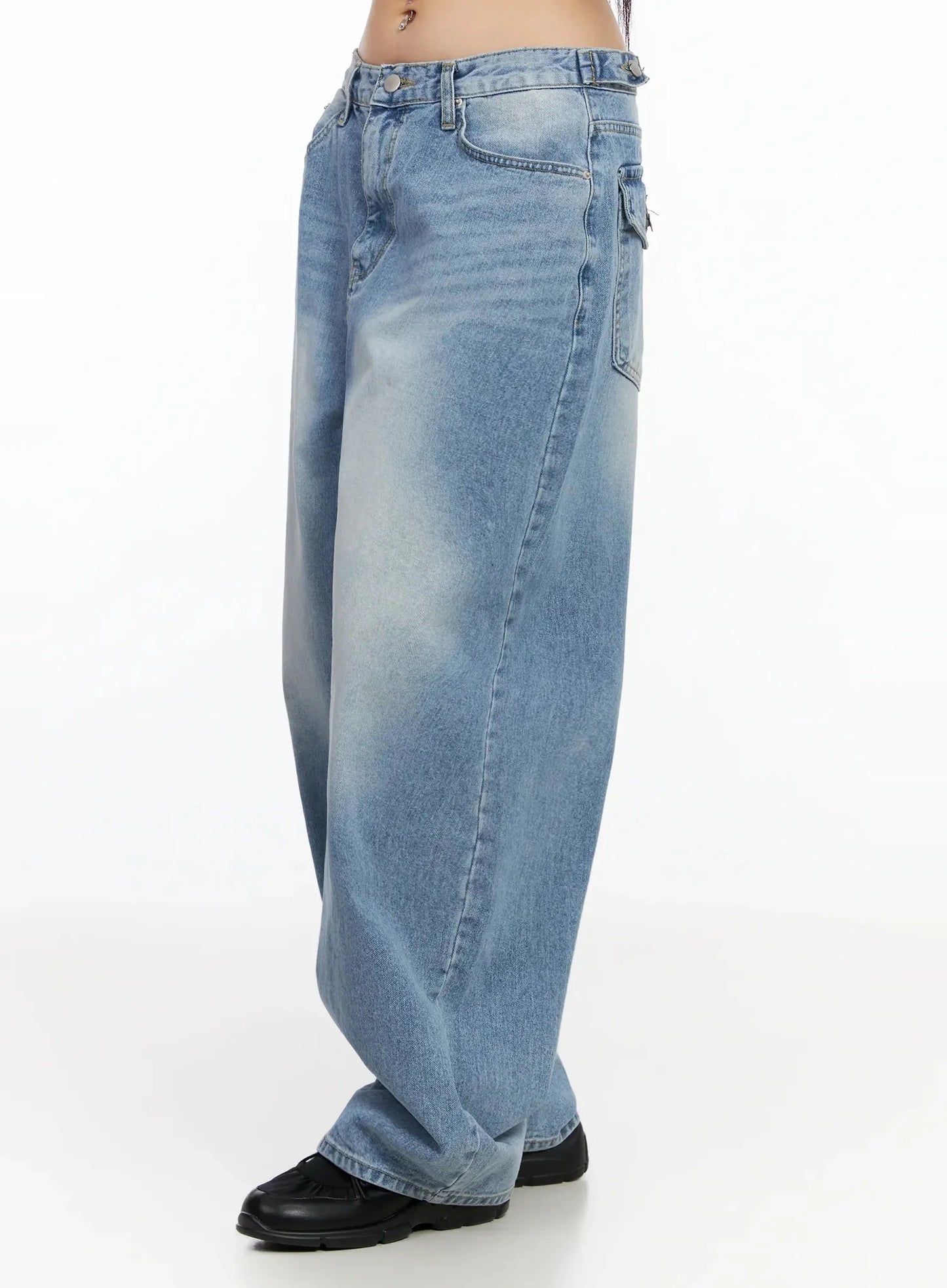 Aleyna Wide Leg Jeans IA523