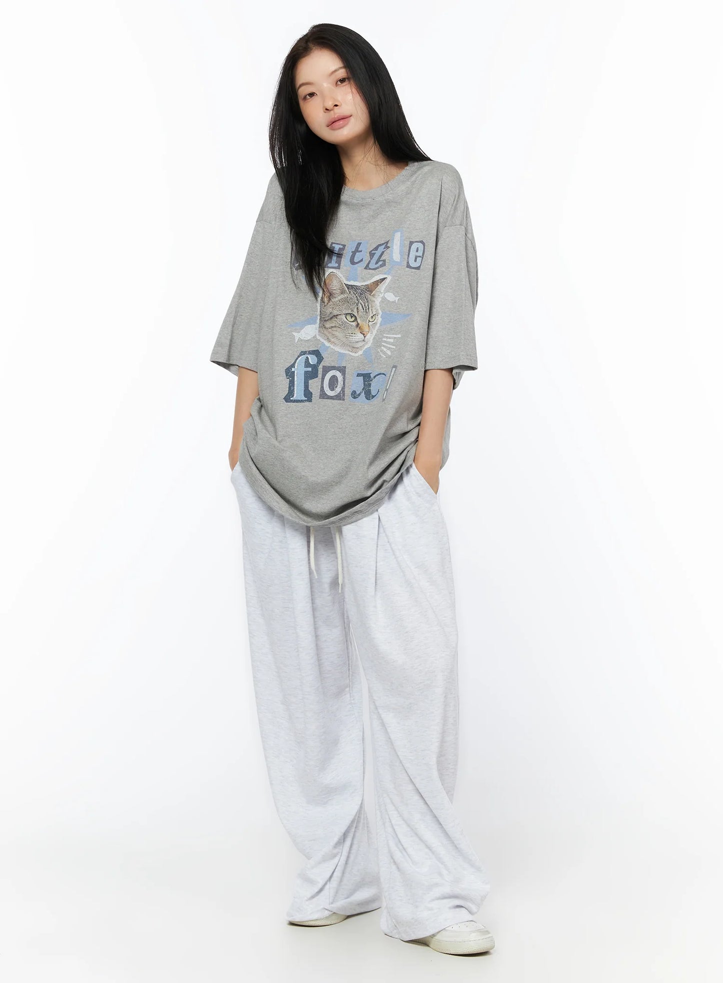 Basic Wide Leg Sweatpants IU519