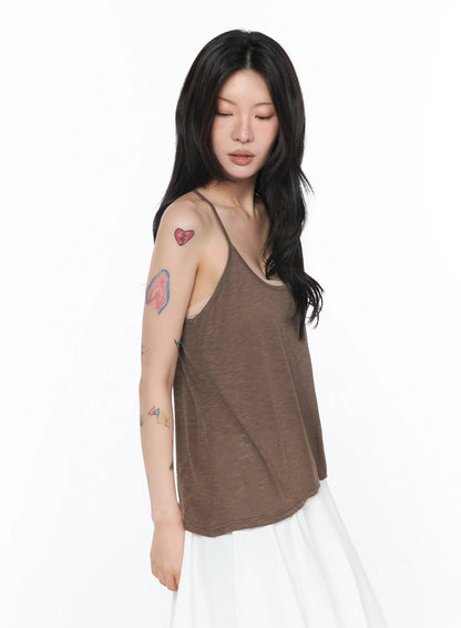 Basic Loose-Fit Tank Top CA527