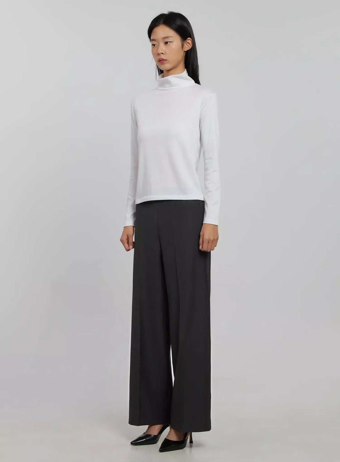 Basic Turtleneck Top IJ508
