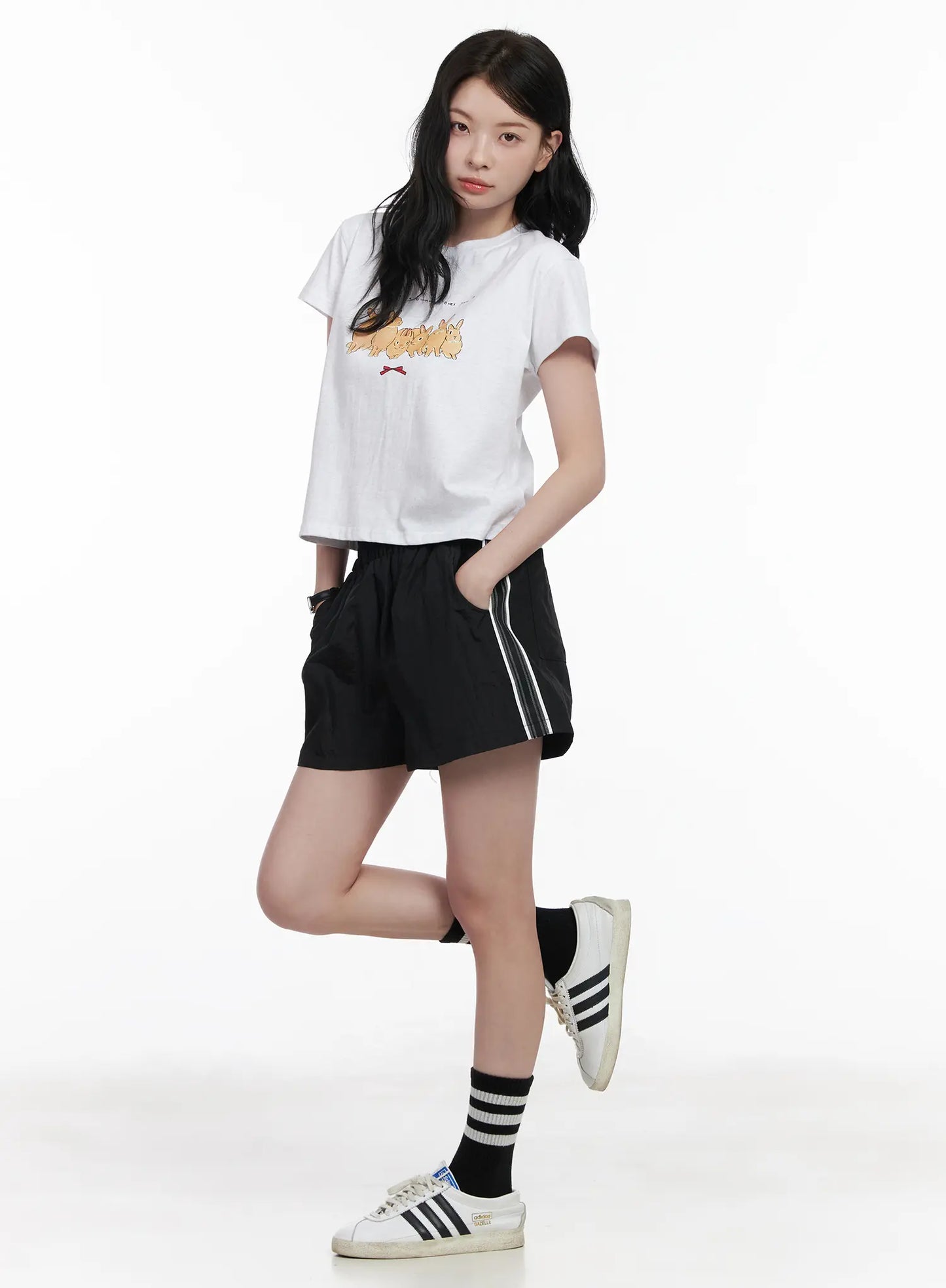 Casual Graphic Tee CA510