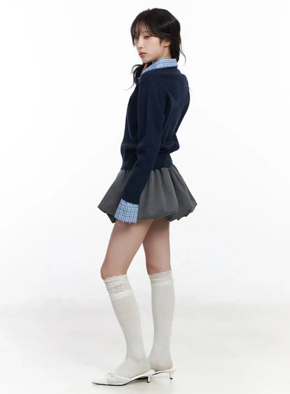 Bubble Mini Skirt CJ527