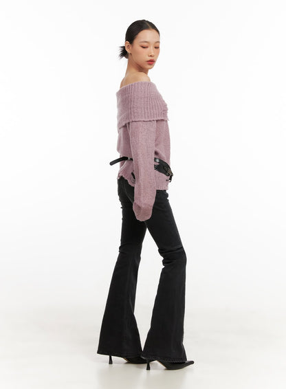 Belle Slim Fit Flared Jeans CD410