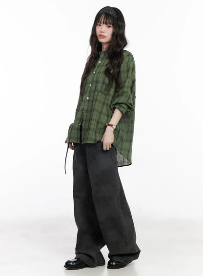 Casual Oversized Wide Leg Pants CM526