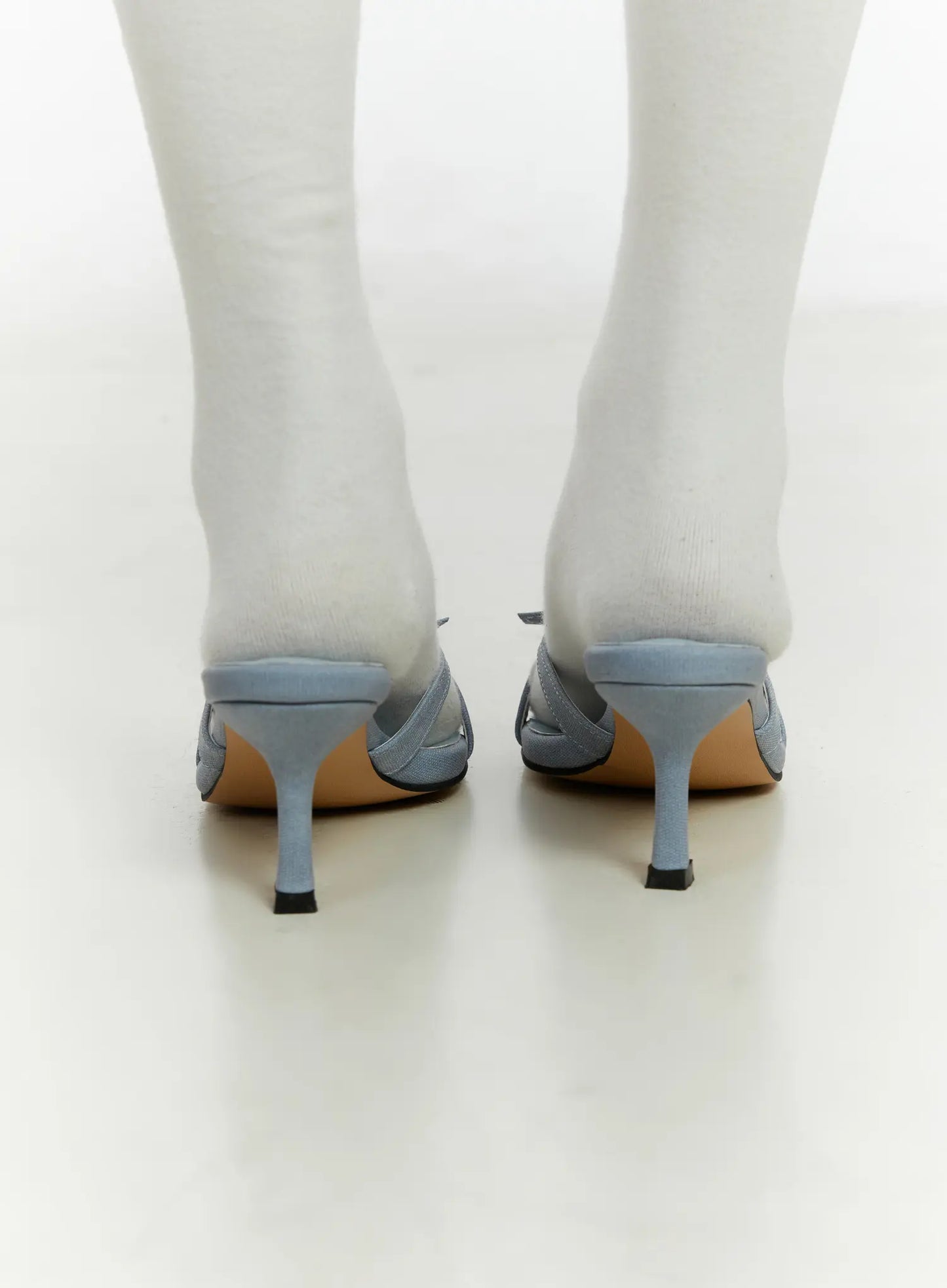 Belted Square Toe Heels CF510