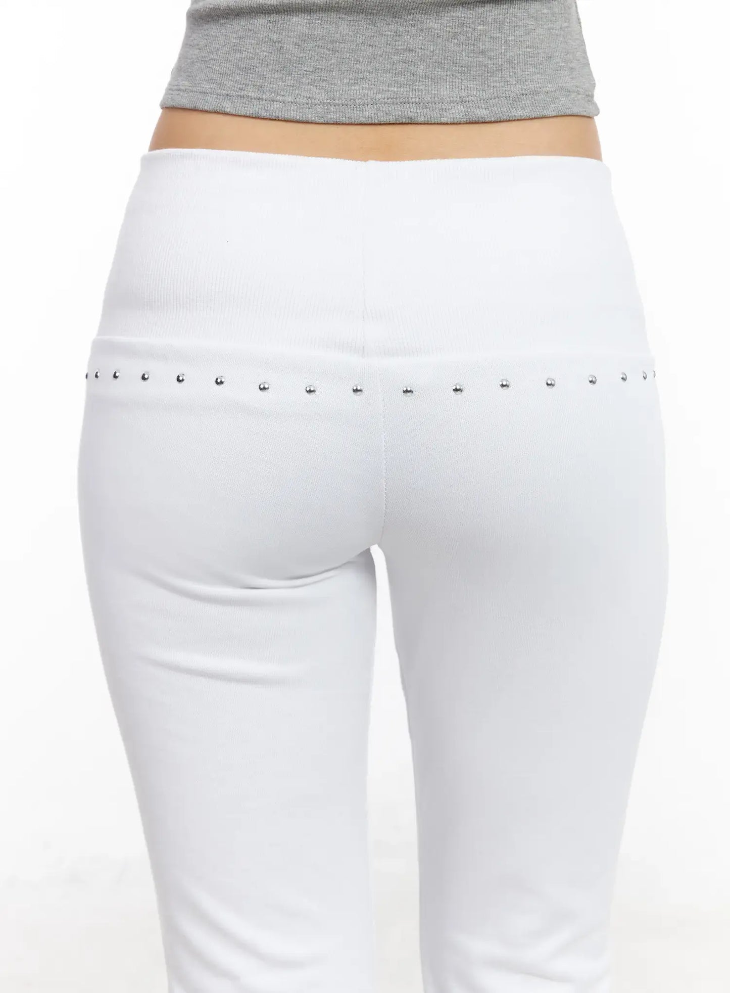 Angelic Studded Bootcut Leggings CM517