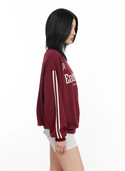 Athletic Graphic Sweatshirt CF526
