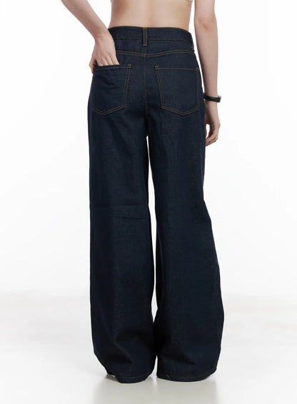 Azaria Wide Leg Jeans CA509