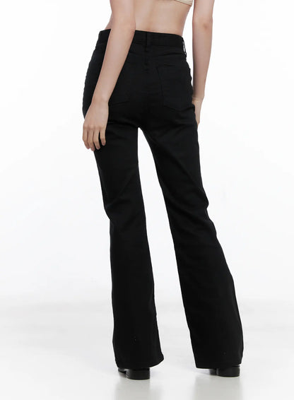 Casual Flare Cotton Pants CG521