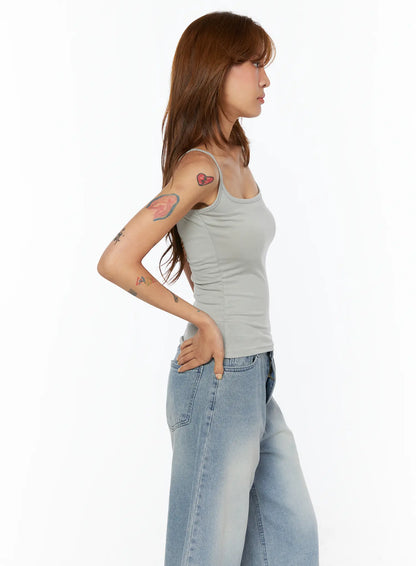 Basic U-Neck Cami Top CU518