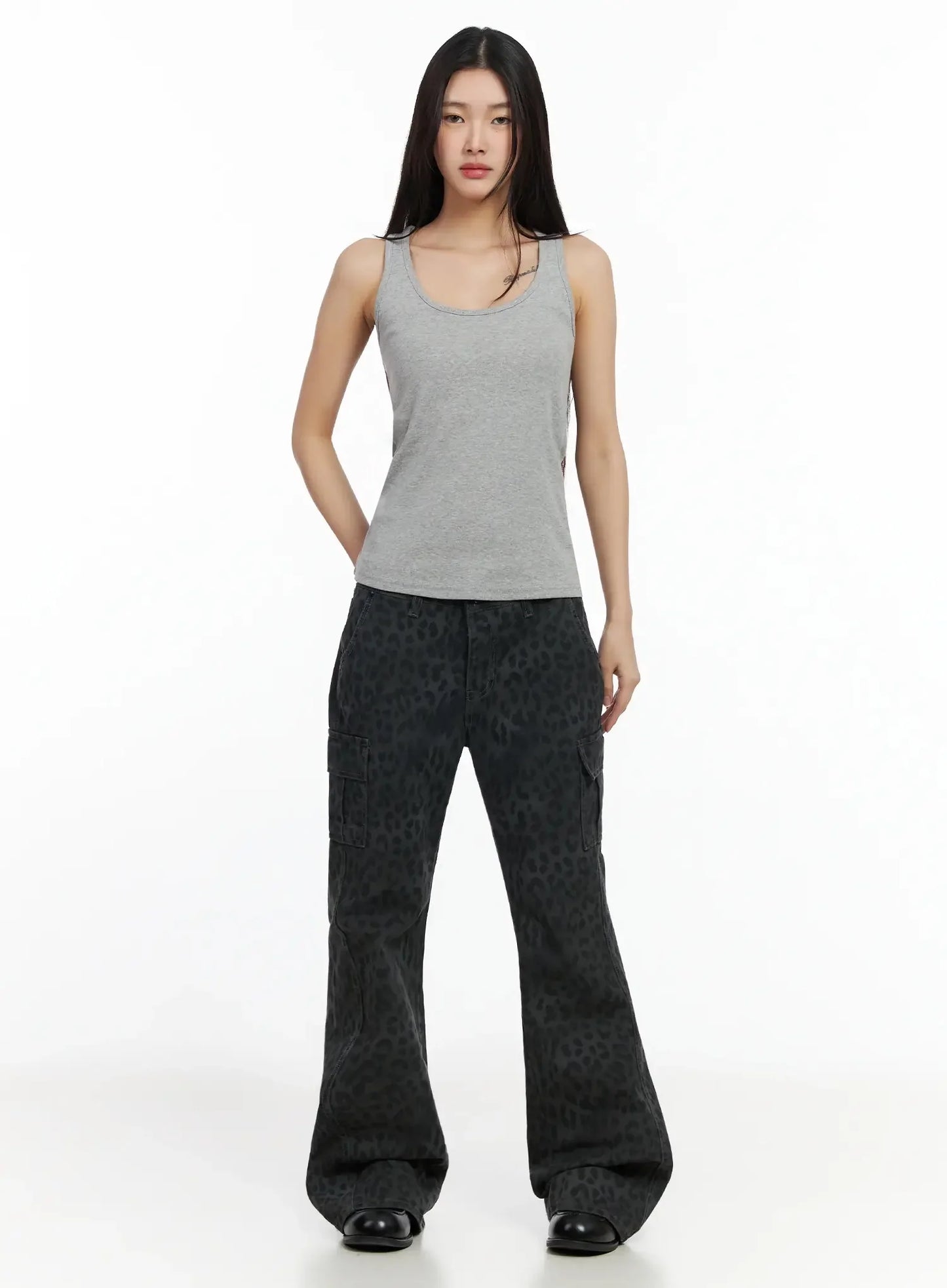 Casual Round Neck Tank Top IA508