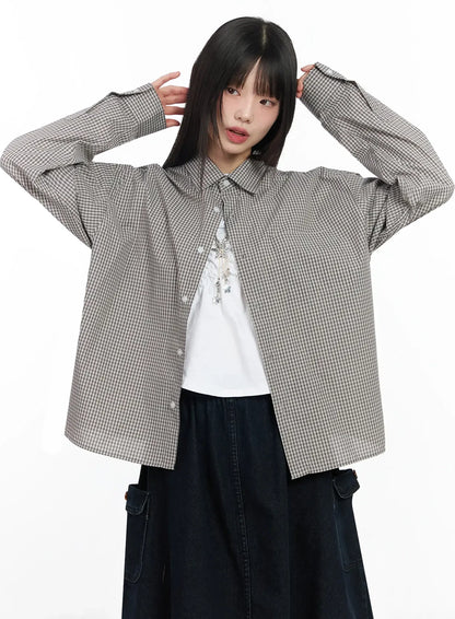 Basic Checkered Shirt IM530