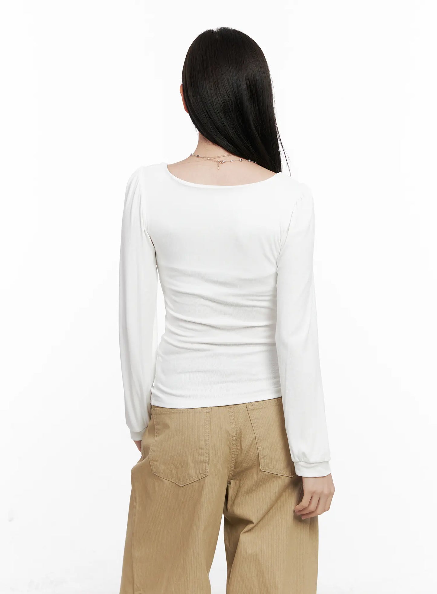 Basic Square Neck Long Sleeve CO531