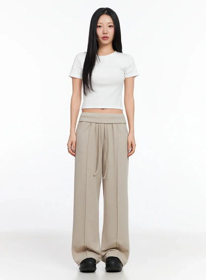Casual Wide-Leg Sweatpants IA507