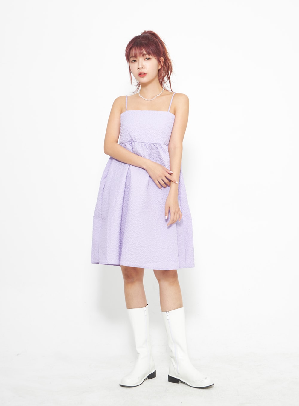 Back Strap Mini Dress IA314