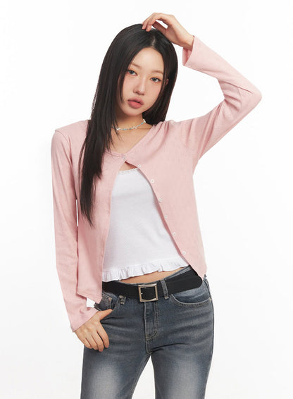 Blossom Buttoned Cardigan IA524