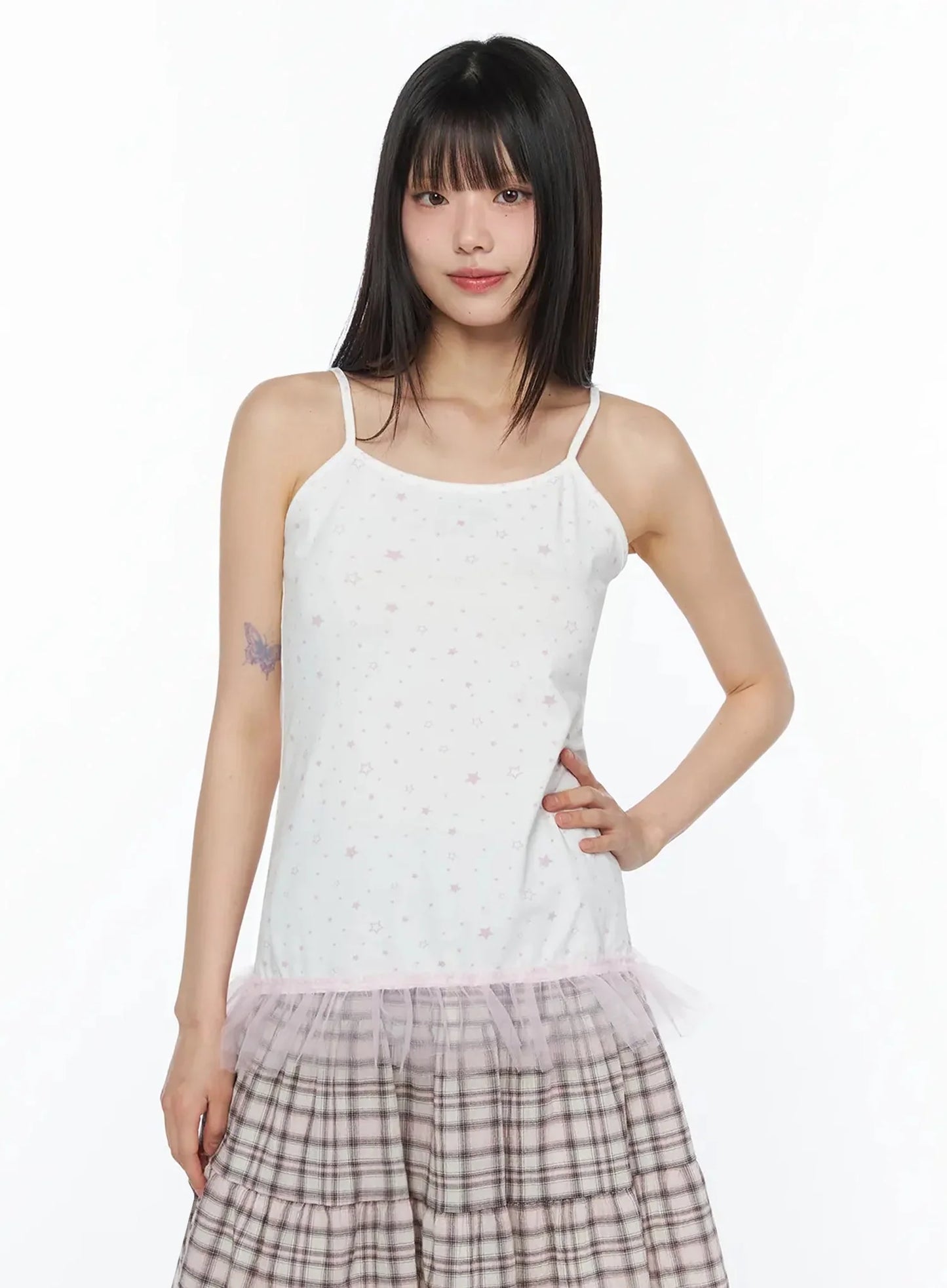 Chic Graphic Print Tank Top IY526