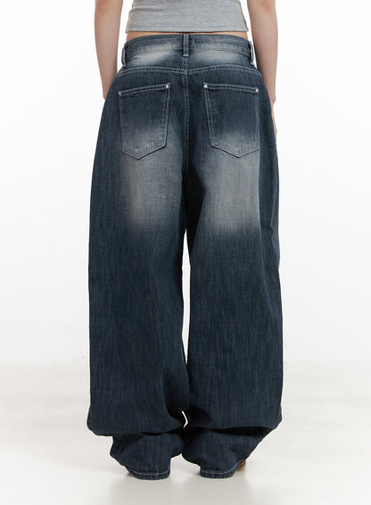 Alison Destroyed Baggy Jeans CJ523