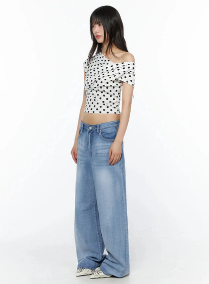 Alix Wide Leg Jeans IY525