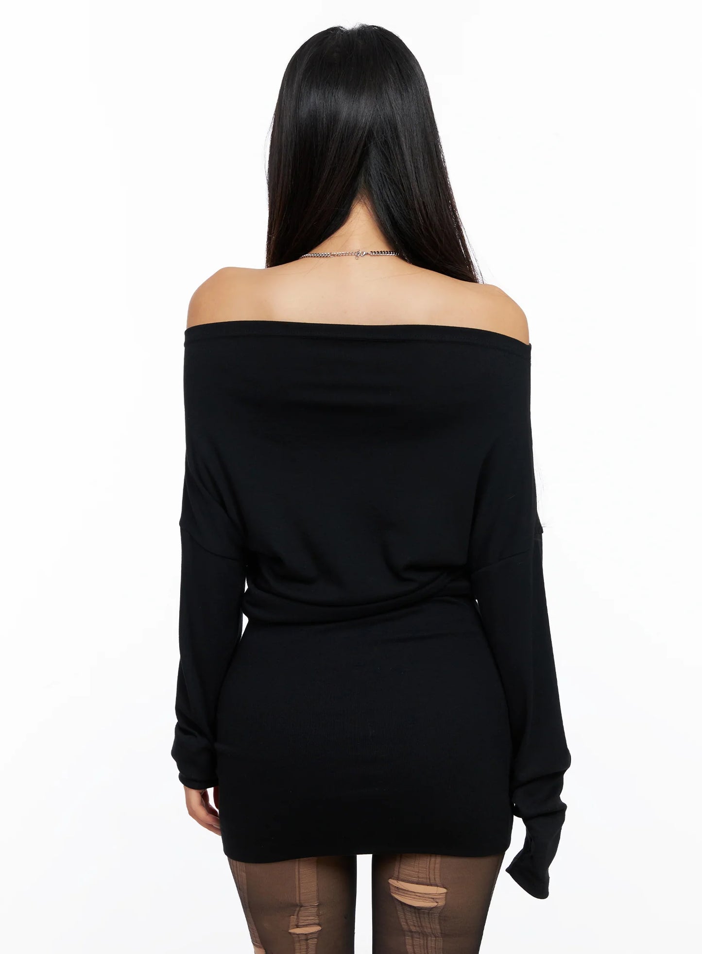 Chic Off-Shoulder Mini Dress CO514
