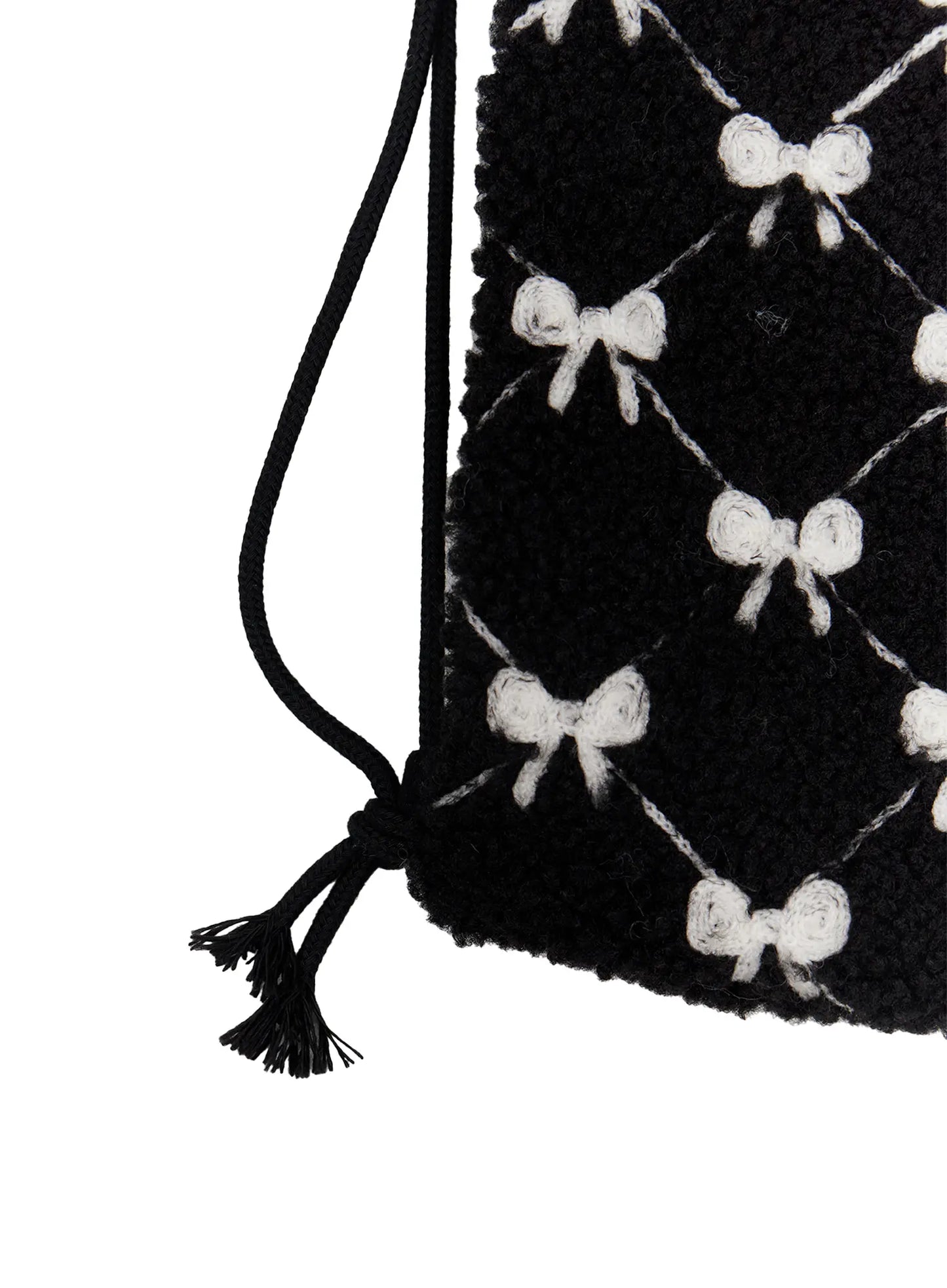 Ballet-Core Ribbon Drawstring Bag CF503